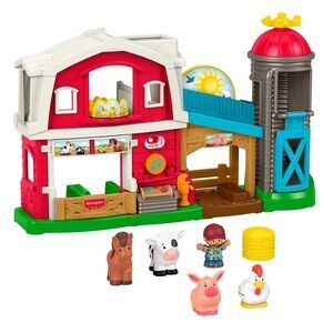 Fisher-Price Little People Toddler Toy Caring Fun Animal Farm Playset